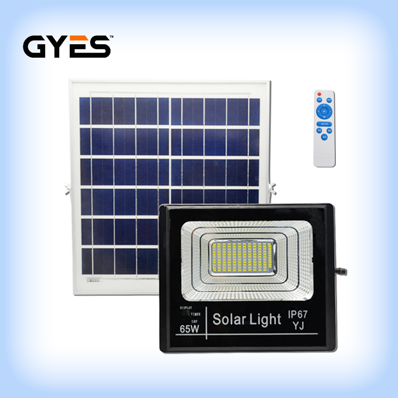 Solar Powered Street Flood Lights Outdoor Waterproof IP65 with Remote Control Security Lighting for Yard Garden 3201