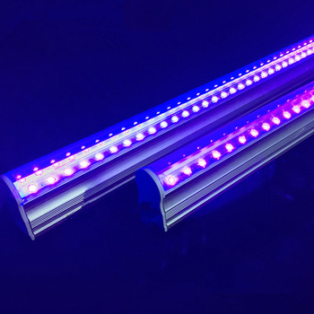 LED UV lamp tube UV Germicidal Light T8 Tube UVC Sterilizer Kill Dust Mite Eliminator Ultraviolet Lamp for Bedroom Hospital School